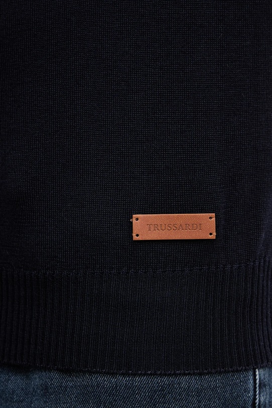 Вовняний светр Trussardi M0058000007N темно-синій