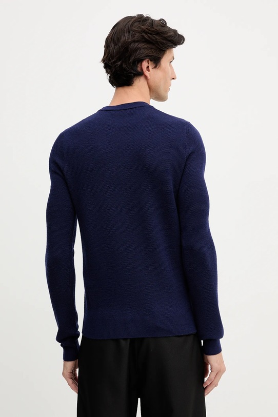 Одяг Вовняний светр Trussardi M0038000005N темно-синій
