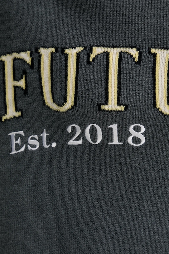 FROM FUTURE sweter kaszmirowy MPR03345 szary