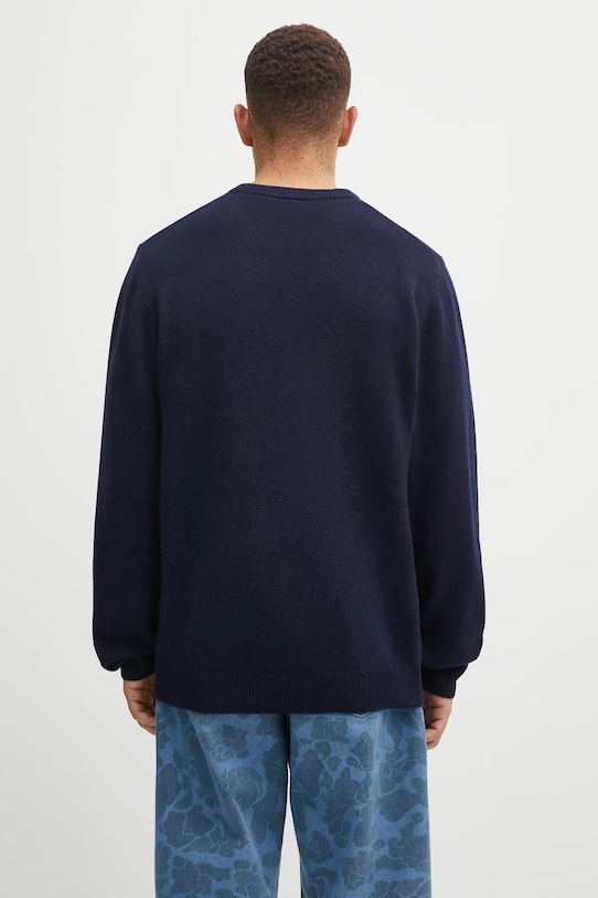 Oblečenie Sveter s prímesou vlny Carhartt WIP Alten Sweater I033917.J0XX tmavomodrá