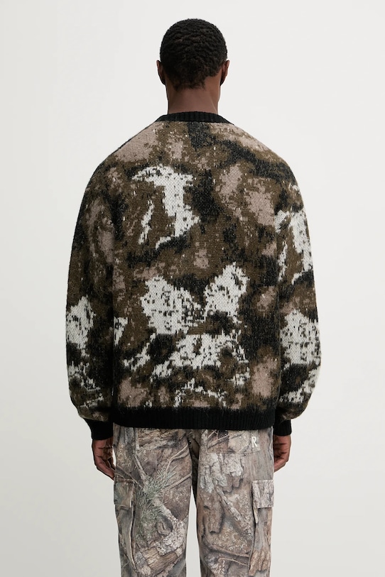 Odzież Carhartt WIP kardigan z dodatkiem wełny Merton Cardigan I035391.38XXX multicolor