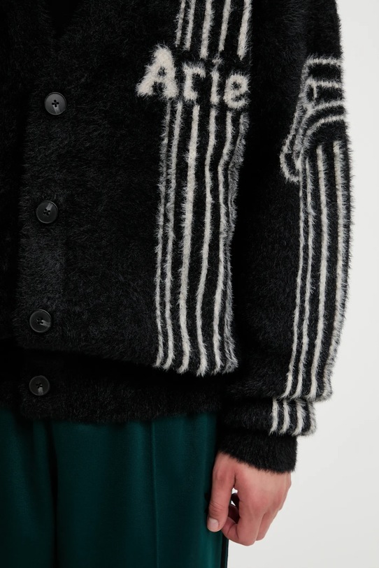 Aries kardigan Oversized Chenille Column czarny AR2004004