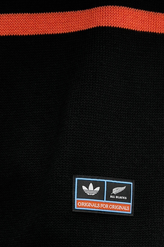 Свитер с примесью шерсти adidas Originals All Black KG4640 чёрный