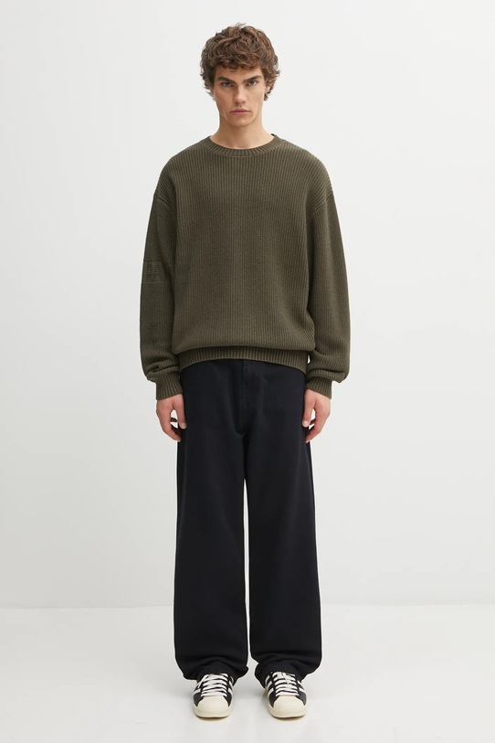 Daily Paper cotton jumper Band Knit 2522025 green