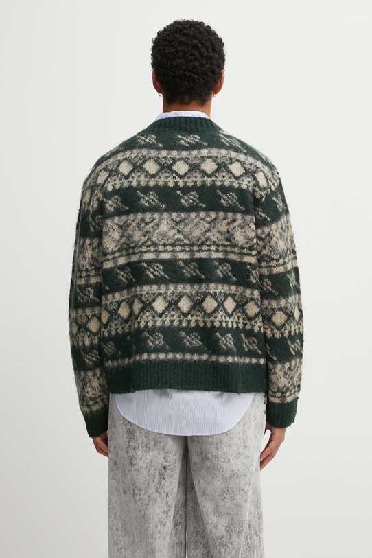 Abbigliamento Daily Paper cardigan con lana Pattern Check 2521126 verde