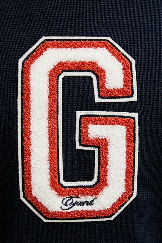 Gant sweter 8030264 granatowy