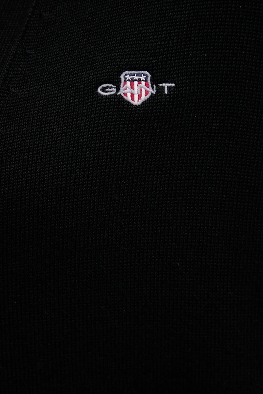 Gant kardigan bawełniany 8030269 czarny