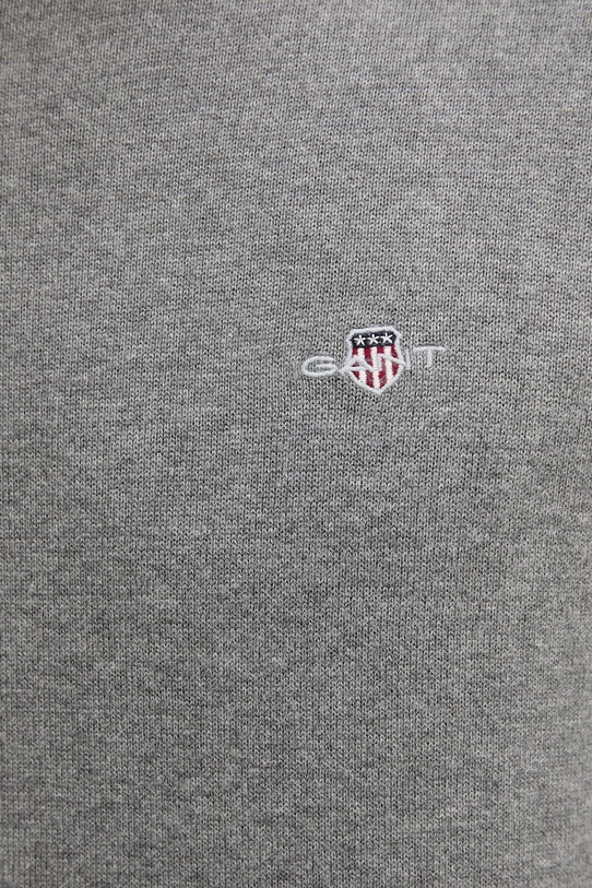 Gant sweter bawełniany 8030563 szary