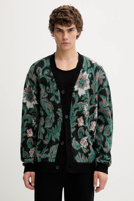 Ζακέτα με προσθήκη αλπακά Les Deux Alex λεπτό πράσινο 1000568