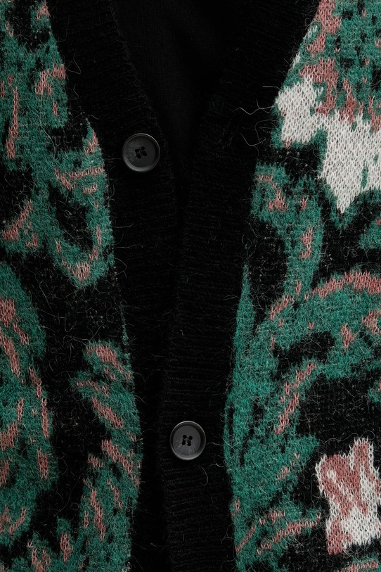 Ζακέτα με προσθήκη αλπακά Les Deux Alex 1000568 πράσινο