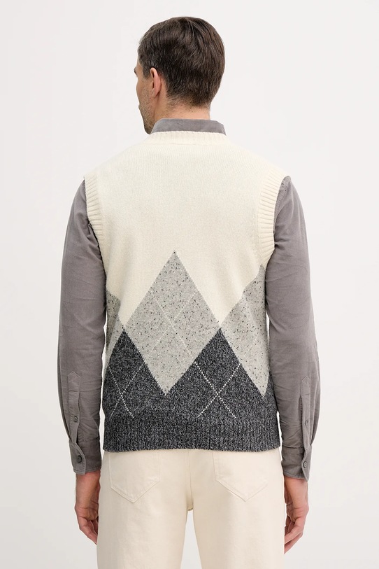 Ρούχα Γιλέκο με προσθήκη μαλλιού United Colors of Benetton 1NGVK401J μπεζ