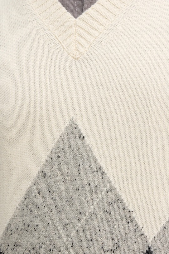 Γιλέκο με προσθήκη μαλλιού United Colors of Benetton 1NGVK401J μπεζ