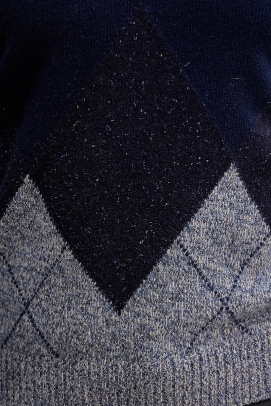 Vesta s přídavkem vlny United Colors of Benetton 1NGVK401J námořnická modř