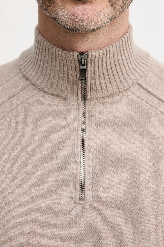 United Colors of Benetton pulover de lână 1006U202B bej