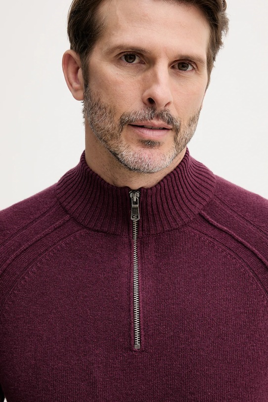 Vuneni pulover United Colors of Benetton bordo 1006U202B