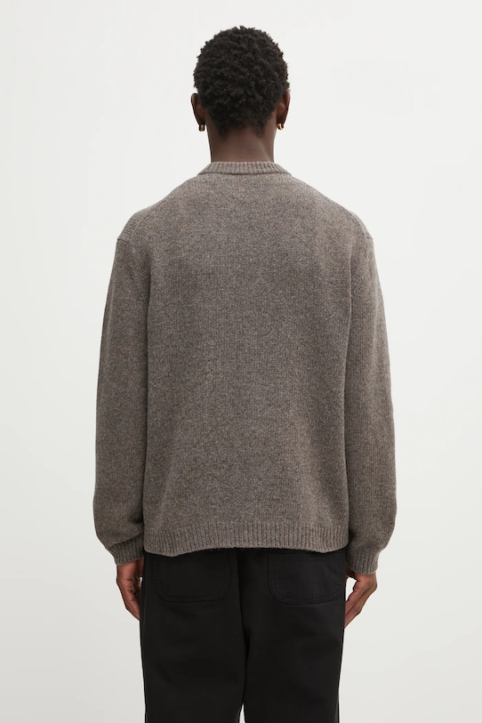 Oblečení Svetr s příměsí vlny Maison Kitsuné Dressed Fox Intarsia Wool PM00806KH0002 hnědá