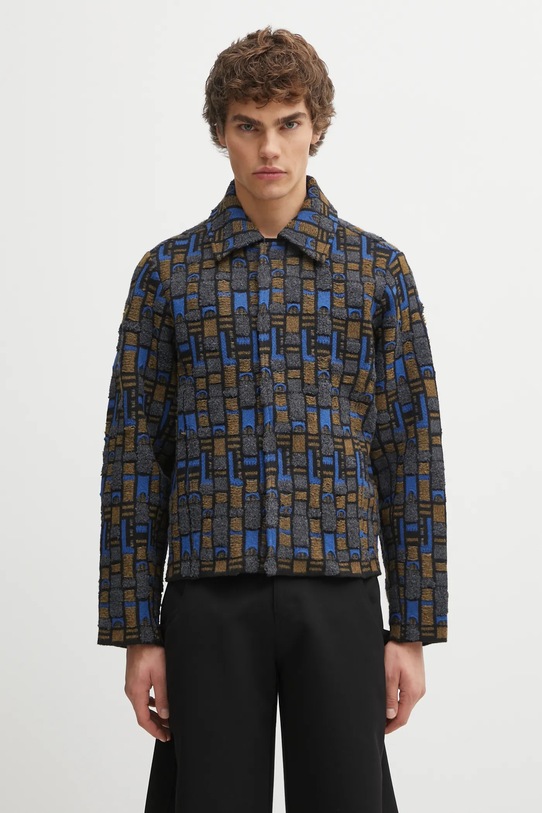Ader Error kardigan KNIT pozostałe szary BO01FWKT0706GR