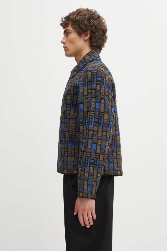 Ader Error kardigan KNIT BO01FWKT0706GR szary AW25
