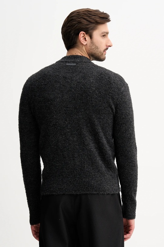 Odzież Sisley kardigan z domieszką wełny 170WS500L szary