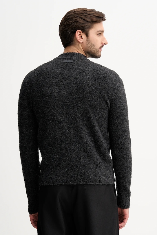 Odzież Sisley kardigan z domieszką wełny 170WS500L szary