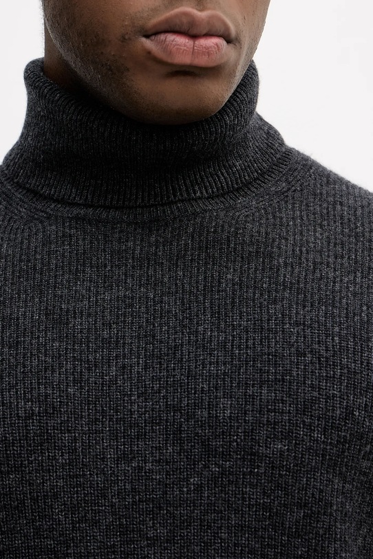 Sisley sweter 18AYS200X szary