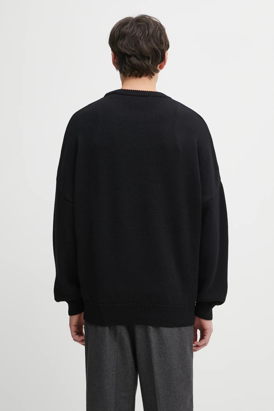 Ρούχα Μάλλινο πουλόβερ 032C 'Selfie' F25.URK.1511.000 μαύρο