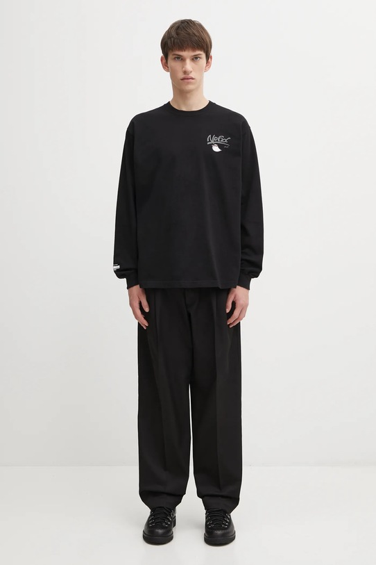 NEIGHBORHOOD longsleeve bawełniany NH . TEE LS-10 252PCNH.LT10