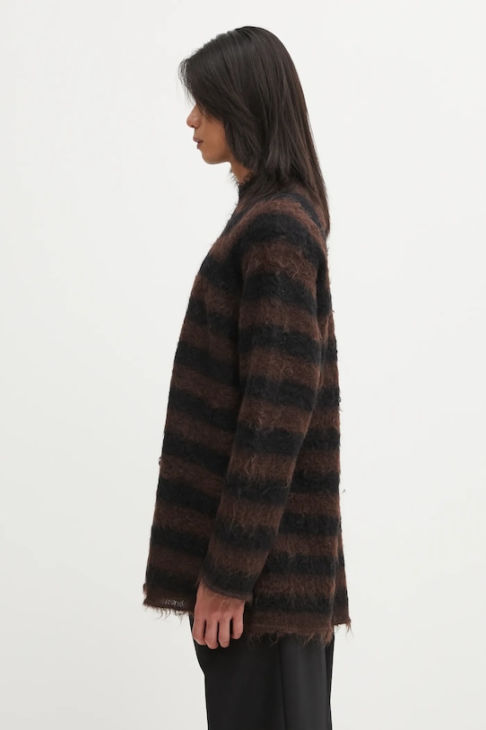 Sveter s prímesou vlny Undercover UC2E4904.1 hnedá AW25