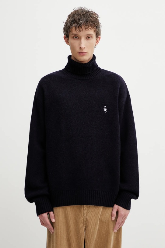 Sporty & Rich woolen jumper SRC Wool wool navy WS08262302BL106