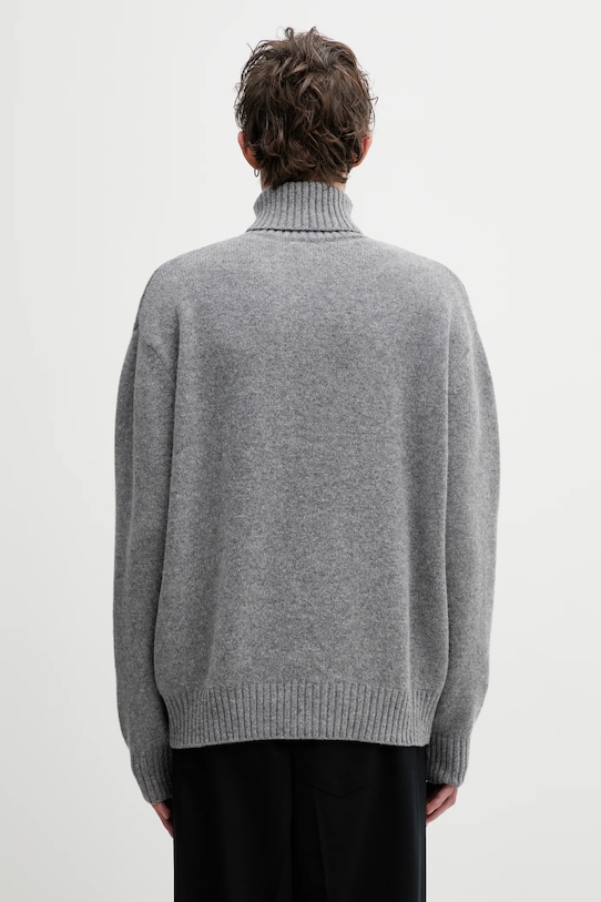 Odzież Sporty & Rich sweter wełniany SRC Wool WS08262302GY04 szary