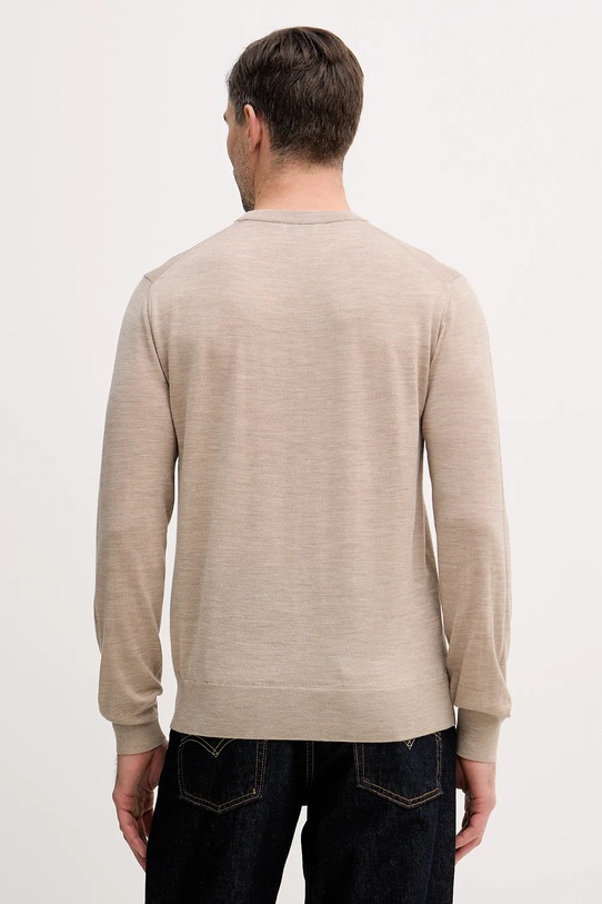 Odzież Eton sweter wełniany 100013670 beżowy