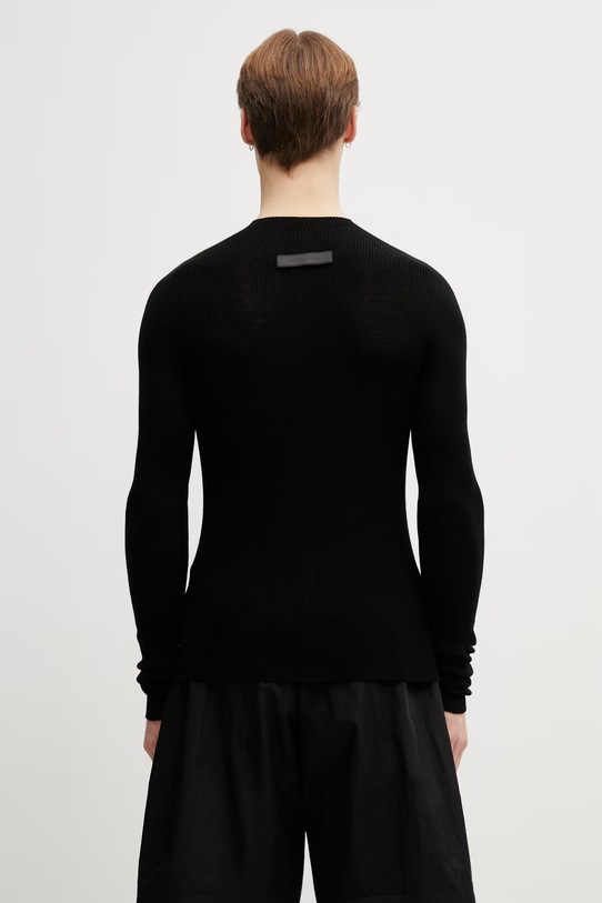 Одежда Шерстяной свитер Heliot Emil PREAW25.M.07.077.BLK01 чёрный