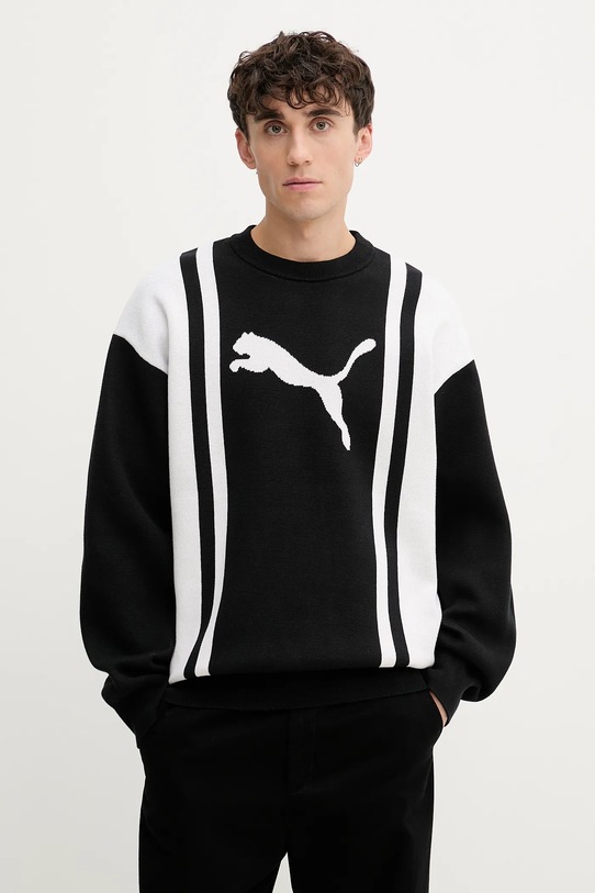 Puma sweter pozostałe czarny 632294