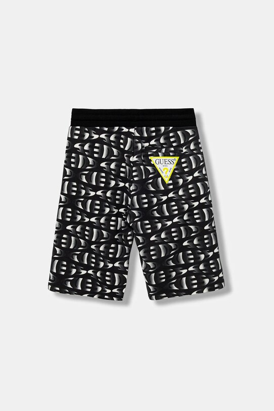 Guess szorty bawełniane dziecięce L5YD00.KA6R4.9BYA czarny AW25