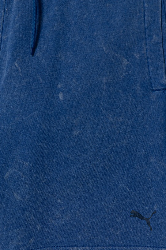 Chłopiec Puma szorty bawełniane dziecięce PUMA X SONIC Relaxed Shorts TR 632385 niebieski