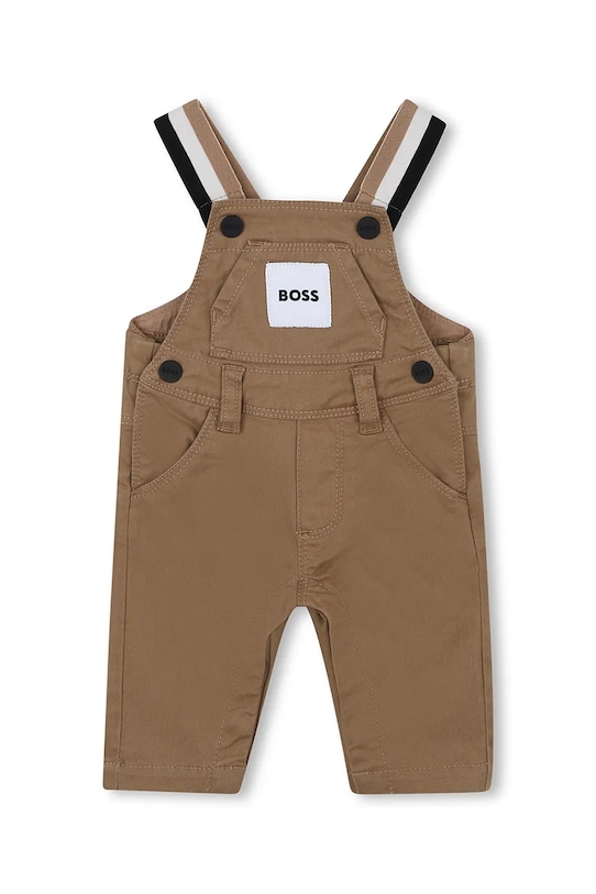 BOSS szorty casual brązowy J52517