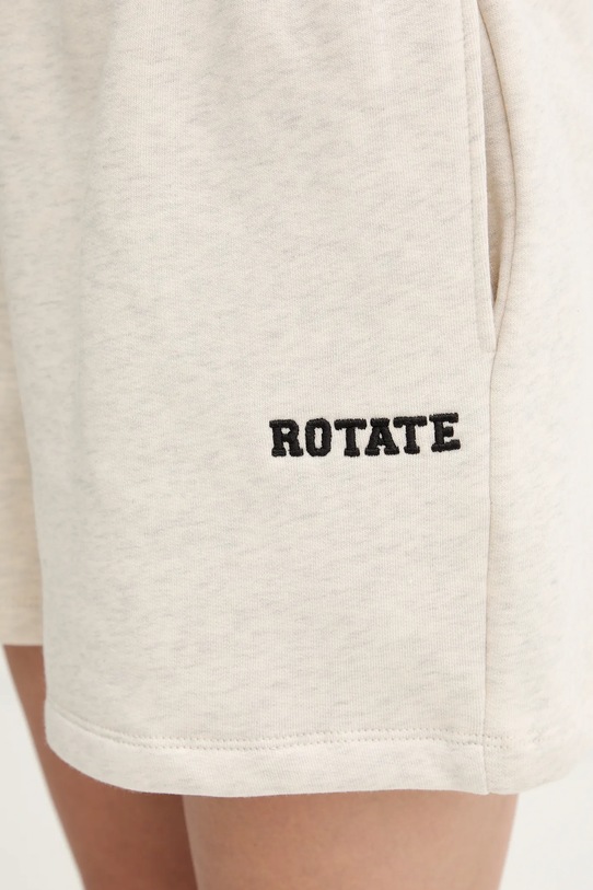 Rotate szorty bawełniane beżowy 1143833070