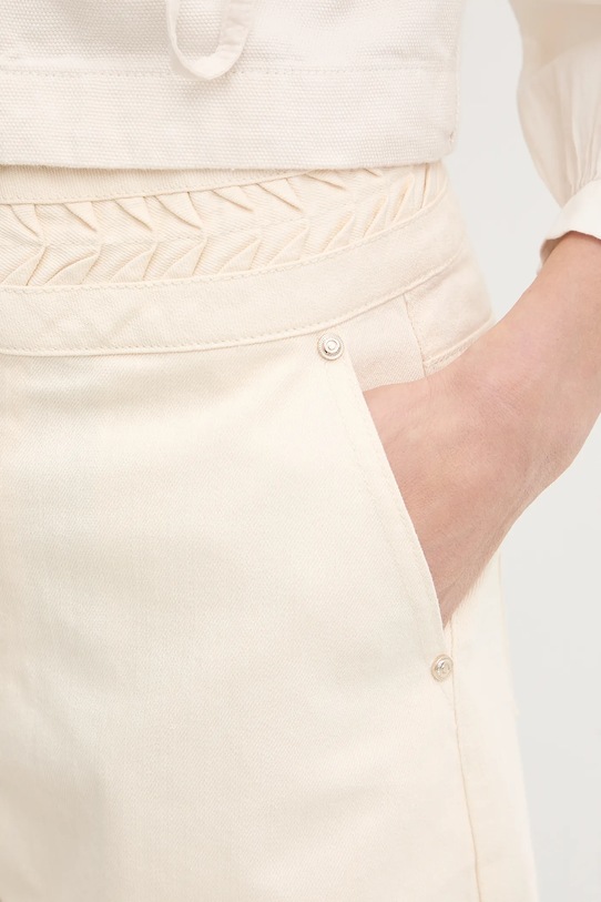 Morgan szorty jeansowe beżowy SHOBO