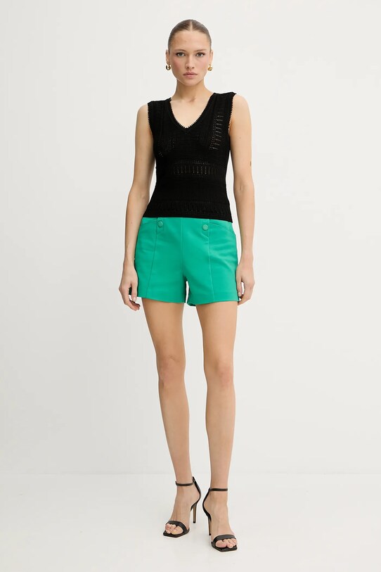 Morgan pantaloni scurți SHEON verde SS25