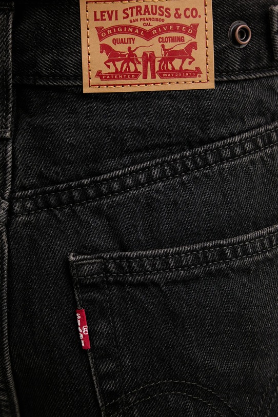 Levi's szorty jeansowe czarny 003KI