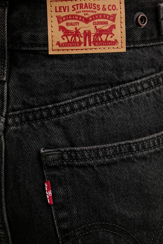 Levi's szorty jeansowe czarny 003KI