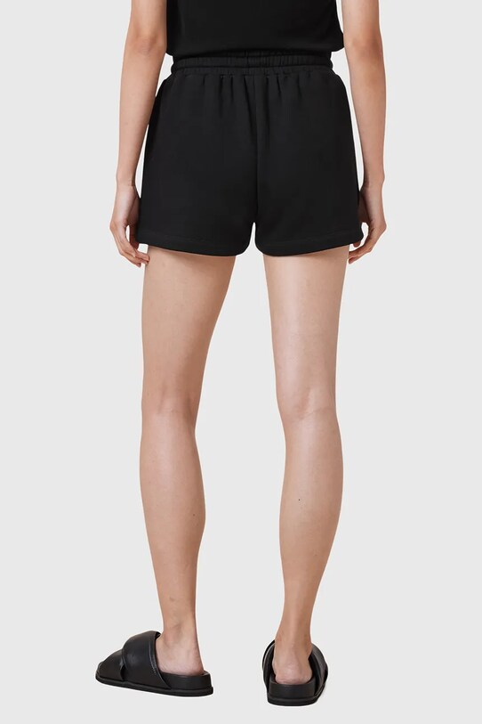 AllSaints pamut rövidnadrág SORRI fekete W053TC