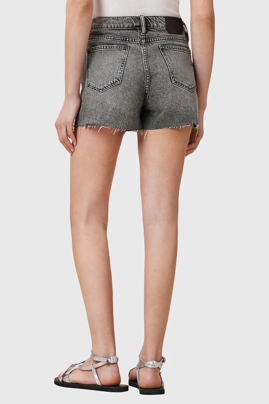 AllSaints szorty jeansowe TATE W076EC szary
