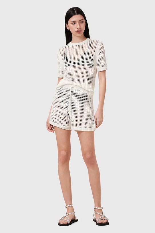 Шорти AllSaints PALOMA трикотаж білий W076TC