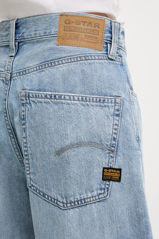 G-Star szorty jeansowe niebieski D27484.D536