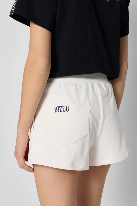 Bizuu pamut rövidnadrág ETHIES ETHIES.KREMOWY.SS25 bézs