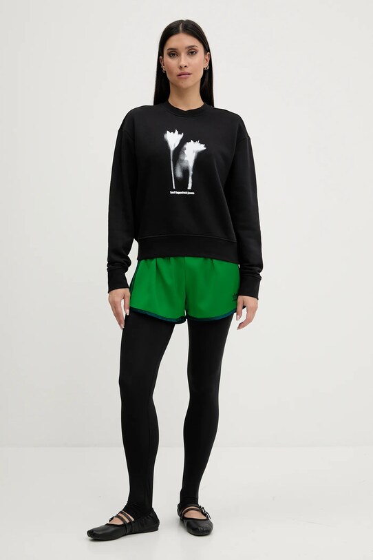 adidas Originals pantaloni scurți 3-Stripes JZ3512 verde AW25