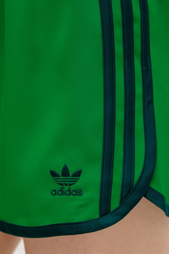 adidas Originals pantaloni scurți 3-Stripes verde JZ3512