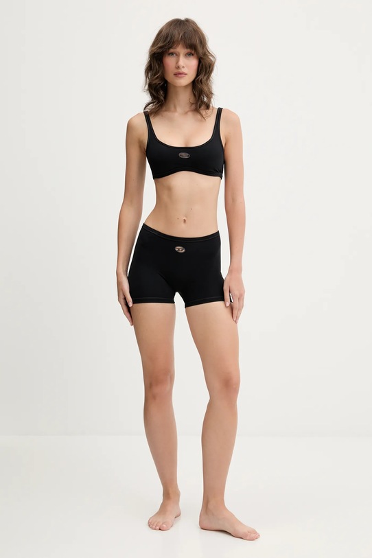 Diesel szorty SOPHIA-UTLT A19360.0PJBA czarny AW25