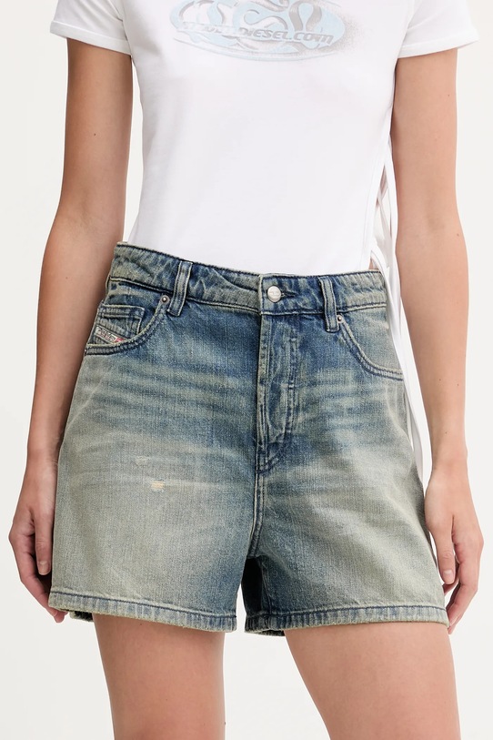 Diesel szorty jeansowe DE-JIRO SHORTS bawełna niebieski A19060.0DBEC